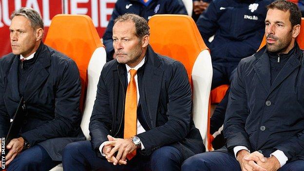 Danny Blind sacked as Netherlands head coach after Bulgaria defeat - BBC Sport